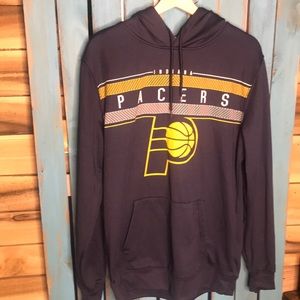 UNK NBA Indiana Pacers pullover hoodie sweatshirt size Medium blue